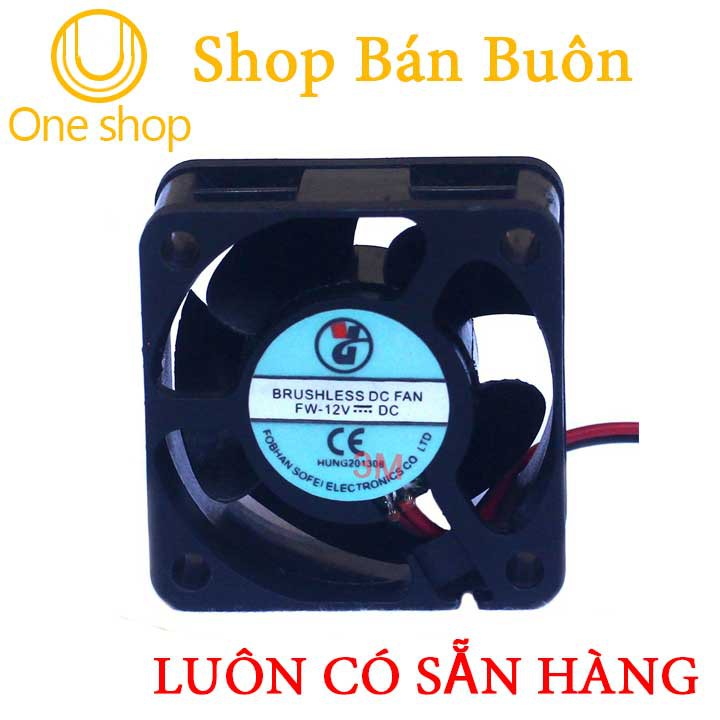 QUẠT TẢN NHIỆT 4x4x2cm 12VDC