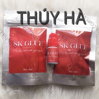 Keo nối mi KHÔNG CAY SK GLUE 5ml- Keo Không Cay TỰ NỐI- Dụng Cụ Nối Mi Thúy Hà