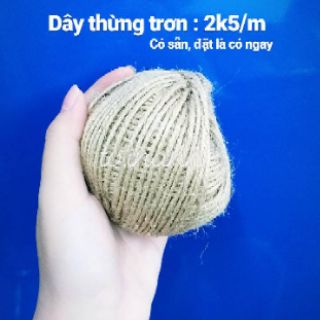 [CÓ SẴN] 1m Dây thừng trang trí