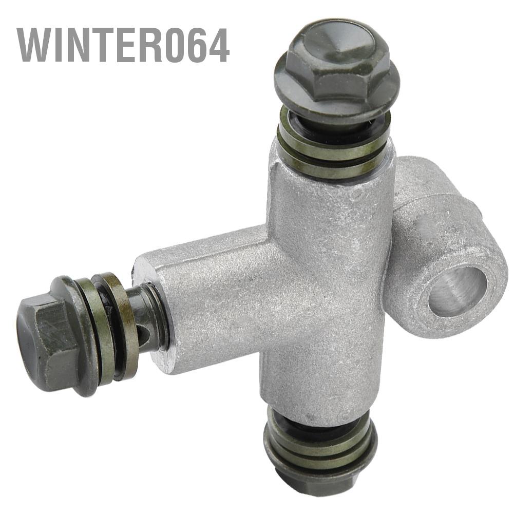 Xe Máy ATV Thủy Lực 3 Phanh Dầu Vòi Adapter Ống Khớp Nối Tee 10mm Winter064