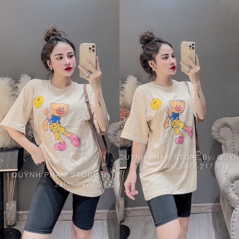Set bộ áo form rộng quần ngố siêu mát hàng Cao Cấp-The1997