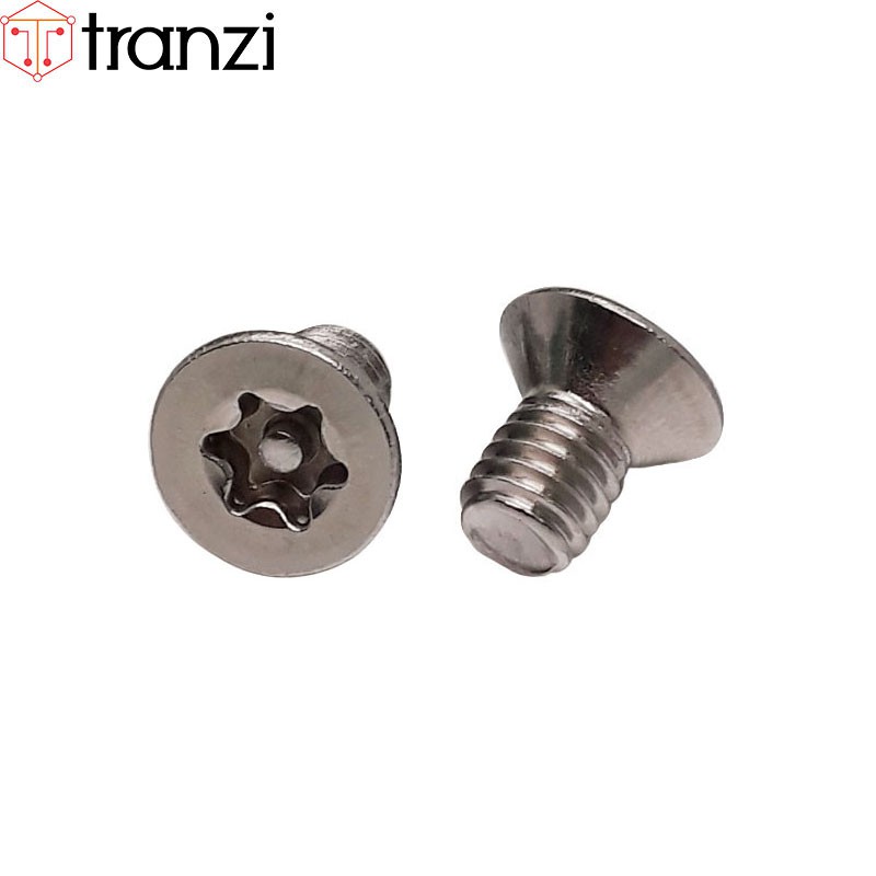 Vít hoa thị 6 cạnh đầu bằng inox 304 có nhân M6x10 - túi 10 cái