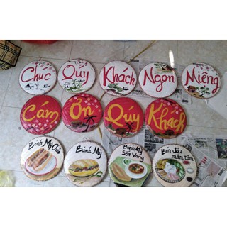 Nhận vẽ tranh mẹt tre về chủ đề nhà hàng theo yêu cầu