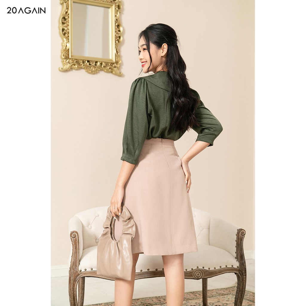 Áo Sơ Mi Cổ 2 Vê 20AGAIN ASA1008