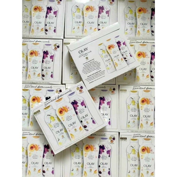 [HÀNG MỸ] Sữa Tắm Olay Essential Botanicals Body Wash Dưỡng Ẩm, Phục Hồi và Chống Lão Hóa Da 700 ml [Seeme Beauty]