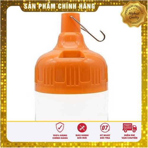 Đèn tích điện-Bóng đèn LED sạc tích điện 4-6H công suất 40W ,đầu cắm USB, sử dụng cho hàng quán vỉa hè - TuanBoutique
