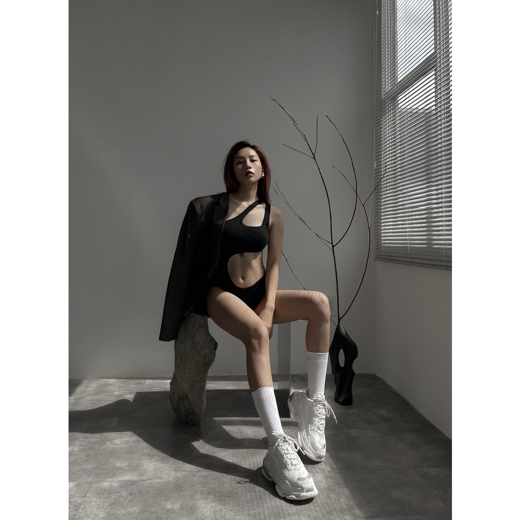 EVOL - Bodysuit khoét eo - Waist Cut-out Bodysuit