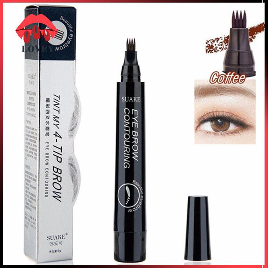 (Hàng Mới Về) Bút Kẻ Lông Mày Dạng Phẩy Sợi Chống Nước Nhiều Màu Sắc Lựa Chọn | BigBuy360 - bigbuy360.vn