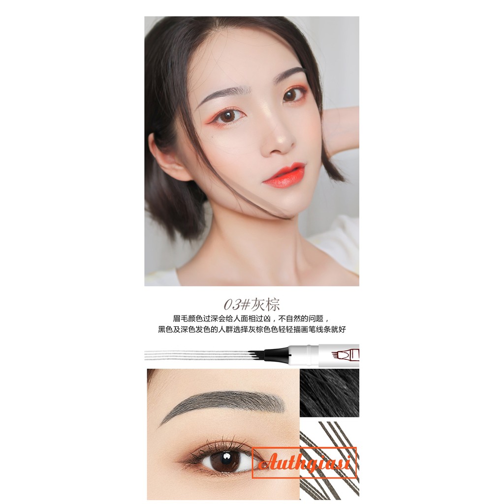 Chì kẻ mày gảy phẩy sợi 4D Novo Fashion Eyebrows | BigBuy360 - bigbuy360.vn