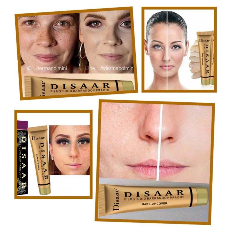 [Hàng mới về] Kem nền che khuyết điểm dạng lỏng dưỡng ẩm màu vàng thời trang | BigBuy360 - bigbuy360.vn