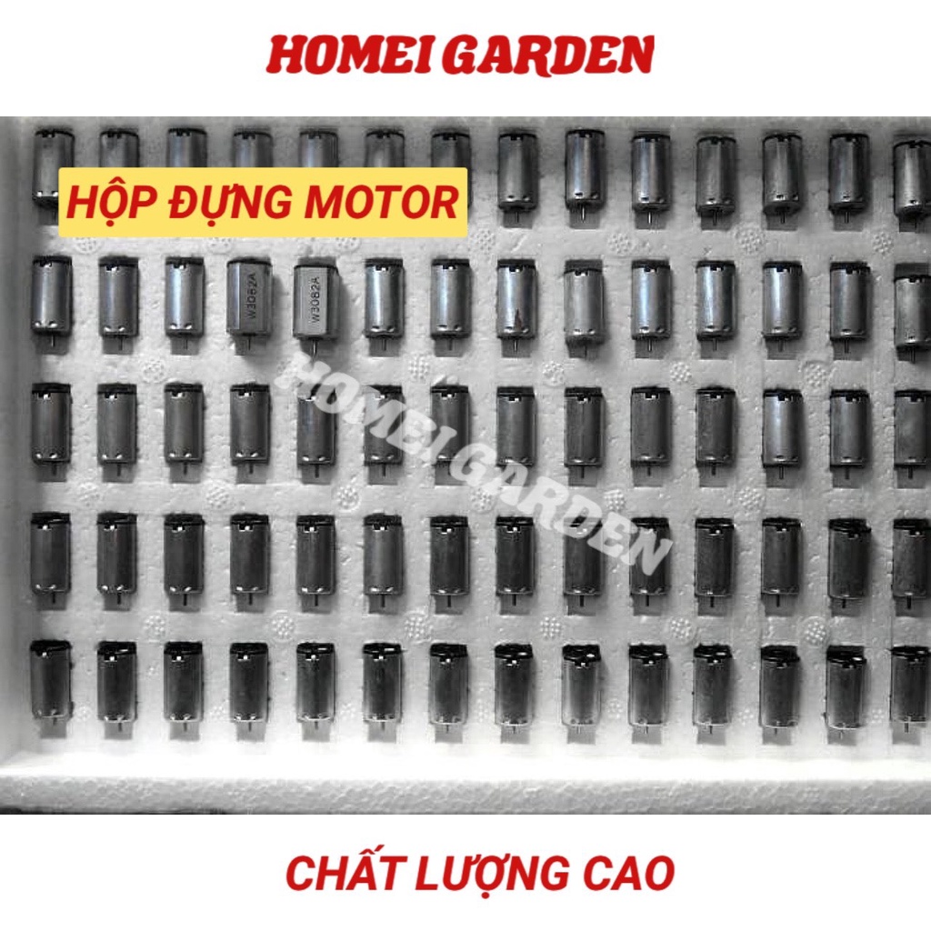 Motor mini N30 DC3V 15000 vòng / phút Cổ góp kim loại quý + bàn chải tuổi thọ cao hàng mới 100% - HM0033