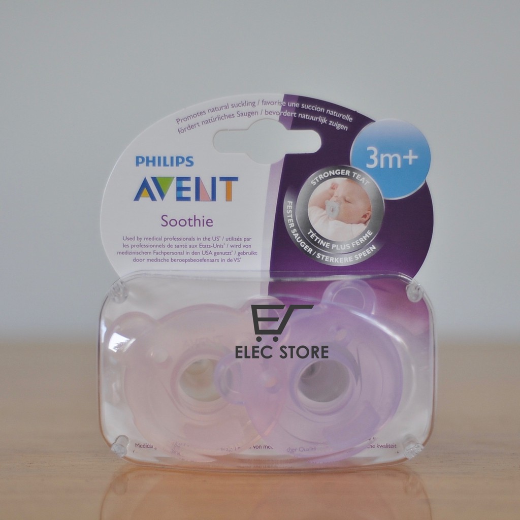 Ty ngậm chống vẩu Philips Avent cho bé 3m+