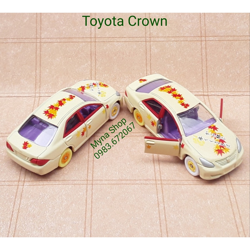 Xe mô hình tĩnh tomica không hộp - Toyota Crown