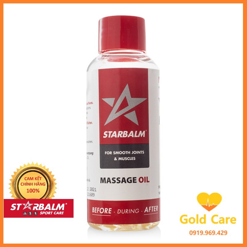 ✅ Dầu xoa bóp Starbalm - Hà Lan massage oil 50ml