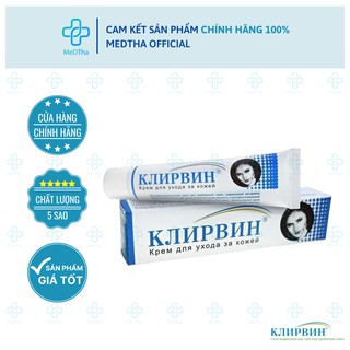 Kem hỗ trợ trị sẹo, mờ thâm, rạn da Klirvin 25g Chính hãng của Nga