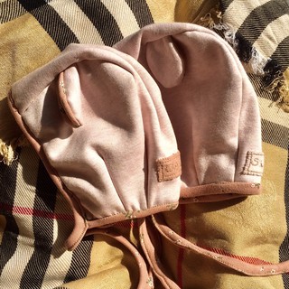Handmade-Mũ bonnet có tai cho bé