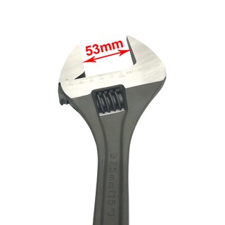 Mỏ lết thân xi đen Licota AWT-35037-15