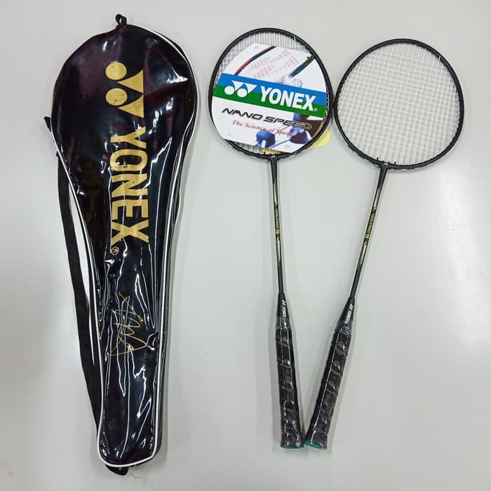 Bộ 2 Vợt Cầu Lông Yonex Nano Voltric 3 Cấp Ori Contents Kèm Túi Đựng