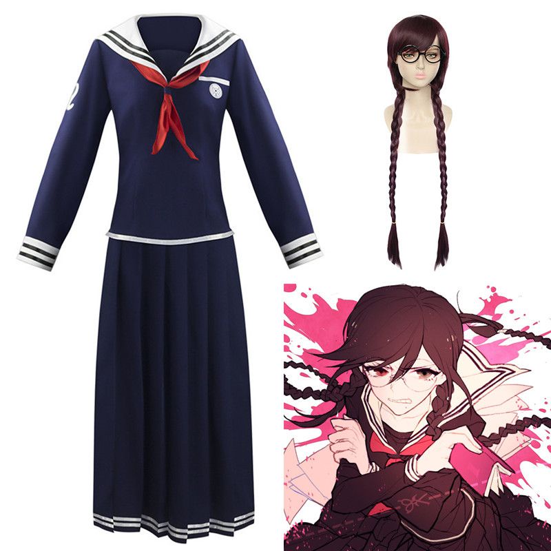 Danganronpa Bộ Đồ Hóa Trang Nhân Vật Anime touko toko Xinh Xắn