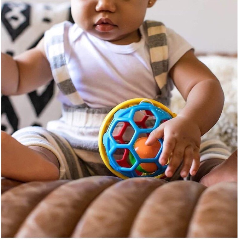 Kids_mart: Bóng xúc xắc, lục lạc Baby Einstein dễ chơi, dễ cầm nắm cho bé