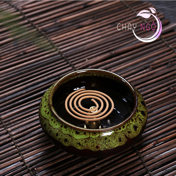 [giá sỉ] Lư Xông Trầm Hương Đỉnh đốt nhang bằng gốm sứ cao cấp - Lư 1