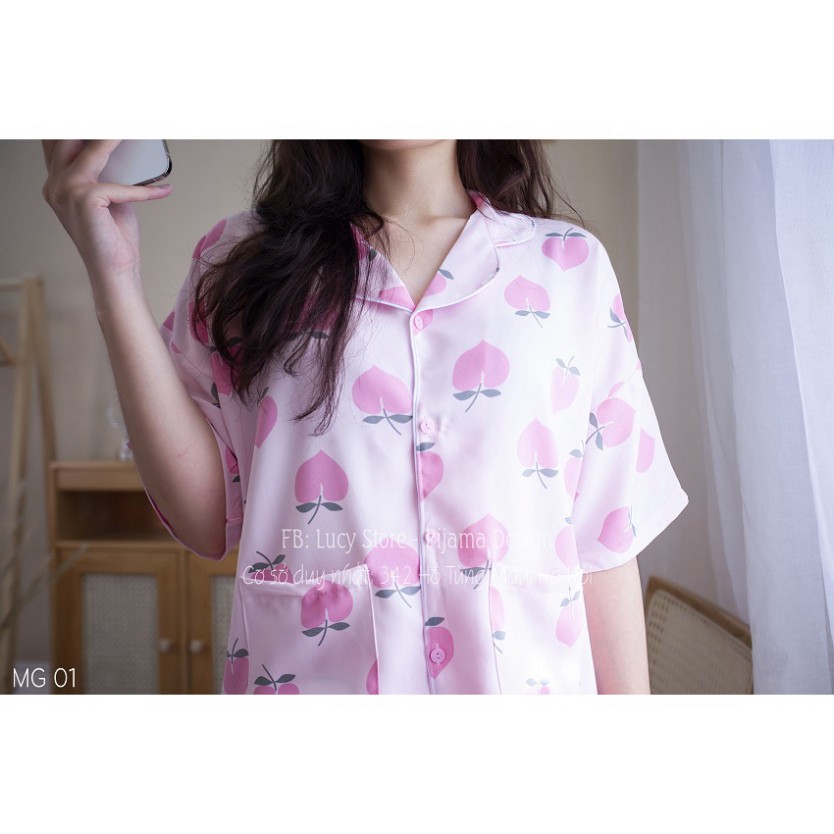 Đồ Bộ Mặc Nhà Nữ - Đồ Ngủ Pijama Nữ Lụa Đũi Nhập Hàng Thiết Kế Cao Cấp Chất Vải Mềm Mướt Siêu Thoáng Mát Mặc Ở Nhà | BigBuy360 - bigbuy360.vn