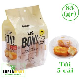 Bánh tươi chà bông gà Orion C'est Bon 85 gram - Bánh bông lan sợi thịt gà Orion C’est Bon 85 gram