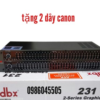 lọc xì âm thanh dbx 231