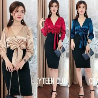 Đầm ôm body phi bóng