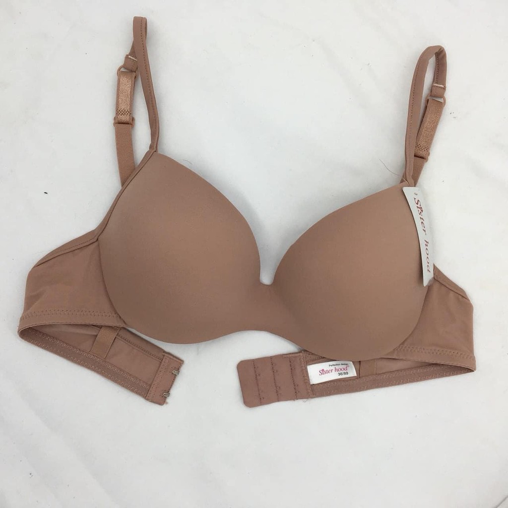 Áo Lót Thái Lan Đệm Mỏng Nâng Ngực, Vải Mịn Mềm Mại Nhẹ Nhàng Sisterhood 8056 - mát 100% cotton