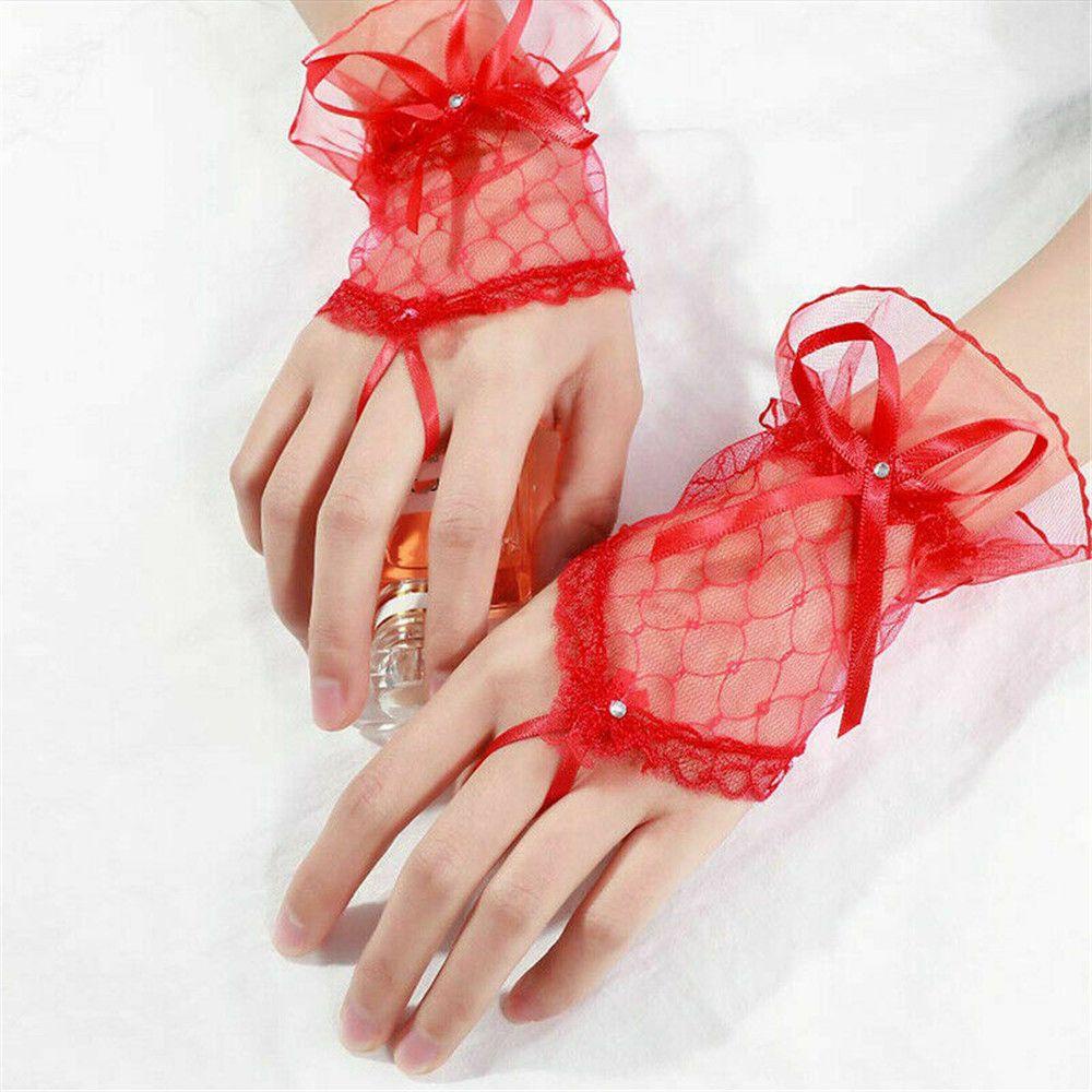 Găng Tay Ren Hóa Trang Nhân Vật Anime Cho Cô Dâu