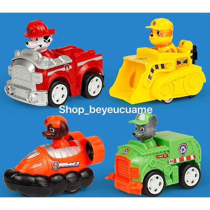 Bộ 9 Nhân Vật Đội Chó Cứu Hộ Paw Patrol