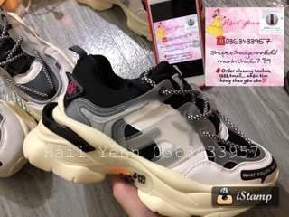 ORDER Giày 2 dây buộc Ulzzang ( kèm video và ảnh thật )