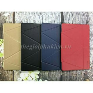 Bao da Samsung Galaxy Tab S6 lite P610/ P615 chính hãng ONJESS lưng silicon gập tam giác