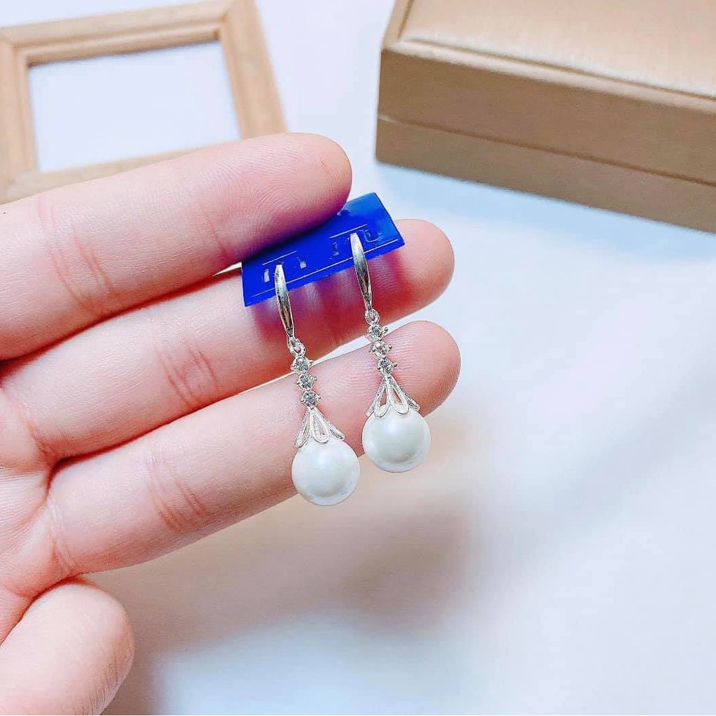 Bông tai bạc ta - Khuyên tai bạc ta - Trang sức bạc 9999
