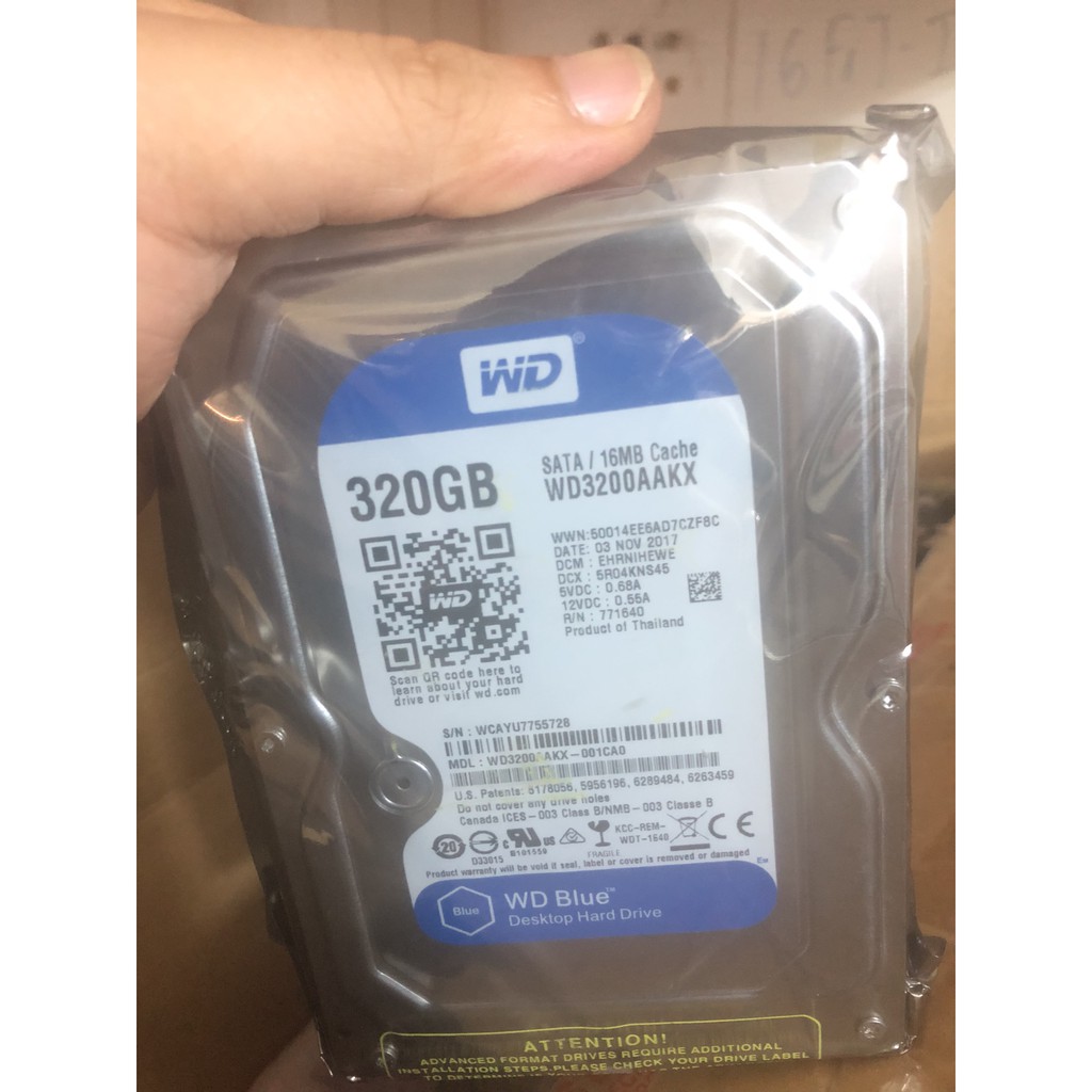 Ổ cứng PC HDD WD 320GB