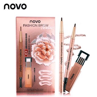 Set chì kẻ mày Novo 3 lõi sơ cua