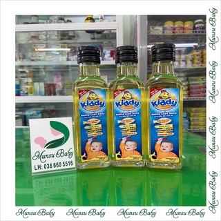 Dầu Ăn Kiddy Dinh Dưỡng Cá Hồi Cho Trẻ (250ml) - Dầu Ăn Dặm DHA Cho Bé Yêu Thông Minh Vượt Trội