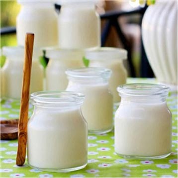 Lọ thủy tinh đựng sữa chua có nắp đậy an toàn