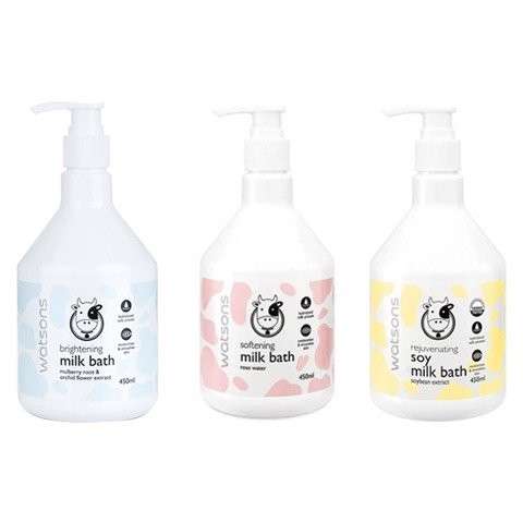 Sữa Tắm Con Bò Watsons Milk Bath 450ml