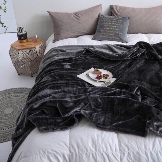 Chăn Lông Blanket 2,3kg, Chăn Lông Tuyết Mềm Mịn Nhập Khẩu Loại 1 Đủ màu bền đẹp hàng loại 1