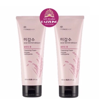 Combo 10 Tuýp Sữa Rửa Mặt Gạo The Face Shop 100ml
