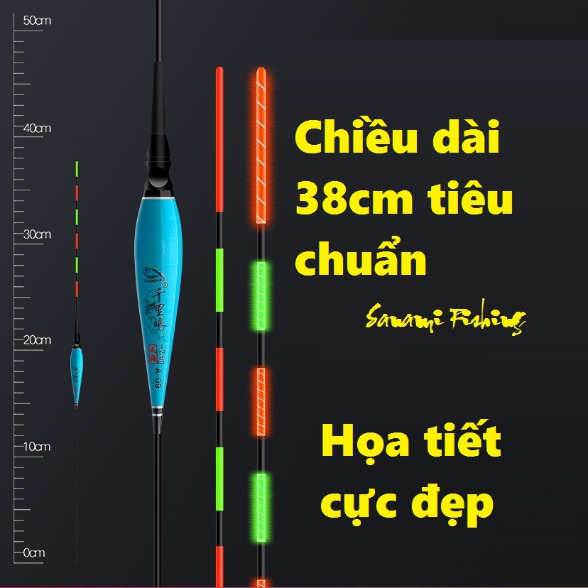 Hộp Đựng Phao Xanh Câu Đài,6 ngày 1 Đêm Câu Đài [ SALE KHÔ MÁU ] - Sanami Fishing