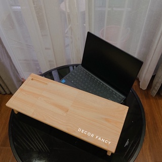 Kệ màn hình máy tính bằng gỗ tiện dụng, Kệ kê laptop đa năng cho bàn làm việc - Decor Fancy
