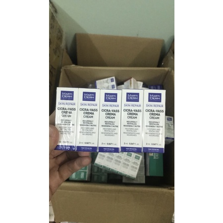 (HÀNG CÔNG TY) kem phục hồi taid tạo da tổn thương nhạy cảm MartiDerm 2ml