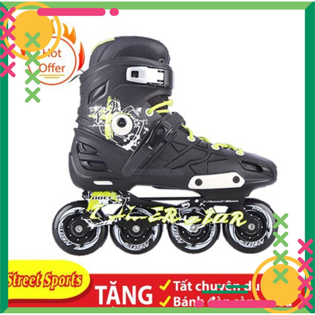 Giày Patin Người Lớn Power Star F2 Tặng túi đựng giày chuyên dụng