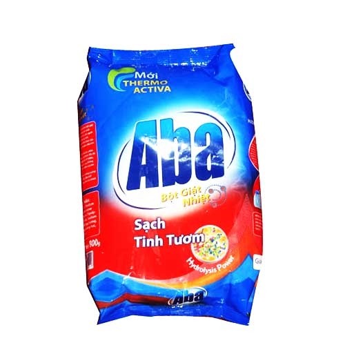 Bột giặt nhiệt Aba Sạch tinh tơm 800g