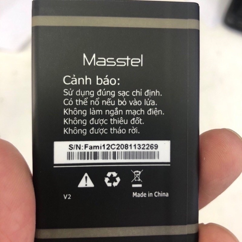 pin masstel Fami 12 / Fami 5 / pin mới 1000mAh