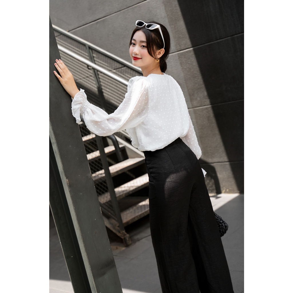 OLV - Áo Creamy Ruffle Blouse