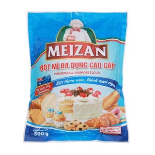 Bột Mì Đa Dụng Cao Cấp Meizan Gói 500G⚡ FREESHIP ⚡ Bột làm bánh ngọt bánh mì